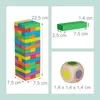 Torre oscillante in legno Relaxdays, 48 blocchi da Anteprima dell’immagine prodotto 4