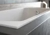 Polimat Wanna Akrylowa 130x70 Classic SLIM z Chromowanym Podgląd zdjęcia produktu 3