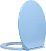 vidaXL Toaletní sedátko s měkkým zavíráním Blue Oval Náhled obrázku produktu 6
