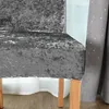 4er Set Stretch Stuhlhusse Universelle Samt Stuhlbezug Produktbild-Vorschau 6