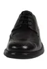 Geox U Dublin Herren Leder Halbschuhe black, belüftetes Produktbild-Vorschau 13