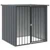 vidaXL Niche pour chiens avec toit Noir 110x103x109 cm Voir les images du produit 1