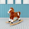HOMCOM Schaukelpferd Kinder Schaukeltier Schaukelspielzeug Produktbild-Vorschau 2