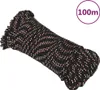 vidaXL Corde de bateau noir 3 mm 100 m polypropylène Voir les images du produit 6