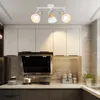 ZMH faretto da soffitto bianco vintage 3 fiamme retrò Anteprima dell’immagine prodotto 4