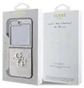 The image shows the packaging of a Guess phone case for a Z Flip 6 phone. The packaging is open, revealing the phone case inside. Náhľad obrázku produktu