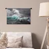 MuchoWow® Wandteppich Wandbehang Ozean - Sturm - Welle Produktbild-Vorschau 5