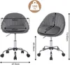 WOLTU Bürostuhl ergonomisch, Schminkstuhl, Produktbild-Vorschau 7