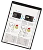 Tableau magnétique A4 noir uni ( 1 lot de 5 ) Voir les images du produit 6