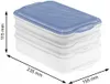 Rotho RONDO, Container, Rechteckig, Blau, Transparent, Produktbild-Vorschau 4