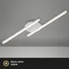LED stropní svítidlo Frame, lustr, teplá bílá, stříbrná Náhled obrázku produktu 2