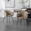 HOME DELUXE - Polsterstuhl ARIA - 3 Stück, Farbe: Samt Produktbild-Vorschau 2