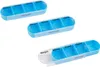 WELLGRO Tablettenbox für 7 Tage, Pillendose je 4 Fächer pro Produktbild-Vorschau 3