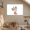 Wanddeko 120x80 cm - Kinder - Fuchs - Waldtiere, Deko, Deko Produktbild-Vorschau 2