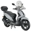 Motorroller Libero 125 ccm 90 km/h 16-Zoll grau-schwarz Produktbild-Vorschau 1