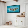 Italienischer Leinwand Leinwandbild - Paradise (1 Part) Produktbild-Vorschau 6