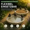 XL Vogeltränke Ø 38 cm – Vogelbad mit 3 Deko-Vögeln, Produktbild-Vorschau 6