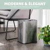 bremermann Corbeille à papier 13 L, poubelle ouverte, sac Voir les images du produit 2