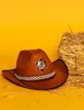 Sheriff-Kinderhut Cowboy-Hut braun Produktbild-Vorschau 3