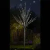 A decorative light tree with many small LED lights, set up outdoors at night. Produktbild-Vorschau