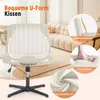 Chefsessel Bürostuhl Stoff Schreibtischstuhl Office Chair Produktbild-Vorschau 8