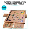 PiecePro Table de puzzle pour 2000 pièces avec 6 tiroirs - Voir les images du produit 10