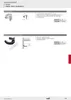 A product catalog page showing two types of shelf supports and their accessories. Náhled obrázku produktu