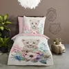 Duvet cover Good Morning 135x200 + 1* 80x80 cm - flowers Produktbild-Vorschau 5