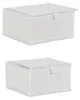 Relaxdays Opbergmand, set van 2, 2 formaten, met deksel, Productafbeelding-voorbeeld 8