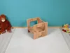 Kids Helper Kinderstuhl Eiche Kinder Holzstuhl Ergonomisch Produktbild-Vorschau 5