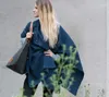 Knit Factory Jazz Poncho Cape - Jeans - One Size Produktbild-Vorschau 6