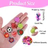 120 Stück Loom Charms Anhänger Set, Gummi Loom Bänder Produktbild-Vorschau 5