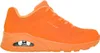 Skechers Uno - Night Shades - Neon Orange Synthetik Größe: Produktbild-Vorschau 10