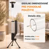 ZMH Záhradný krb 6KW samostatný terasový ohrievač so Náhľad obrázku produktu 5