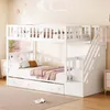 Letto a castello AIORBER, 90x200cm, con gradini di Anteprima dell’immagine prodotto 7