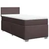 Möbel Boxspringbett mit Matratze Dunkelbraun 90x200 cm Produktbild-Vorschau 3