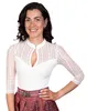 Trachtl - HELENE  Damen Dirndlbody weiss 36 Produktbild-Vorschau 1