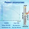 SucceBuy ponorné čerpadlo do hlbokých studní 750W 230V Náhľad obrázku produktu 7