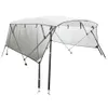 Design 4-Bow Bimini-Top mit Mesh-Seitenteilen Produktbild-Vorschau 2