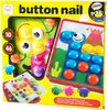 The image shows the packaging of a button mosaic learning puzzle for children. Produktbild-Vorschau