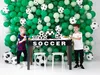Palloncini 30cm calcio set di 6 palloncini bianchi/neri Anteprima dell’immagine prodotto 8