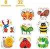 CzuCzu Puzzle Robaczki Czworaczki dla Dzieci - 91828 Podgląd zdjęcia produktu 12
