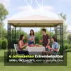 Sekey Pavillon Ersatzdach 3 x 3 m Wasserdicht 1000D Produktbild-Vorschau 6
