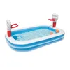 Bestway® Family Pool Basketball 251 x 168 x 102 cm, eckig Produktbild-Vorschau 13