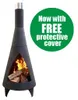 Outtrade: Chimeneas de exterior para jardín, modelo Vista previa de la imagen del producto 10