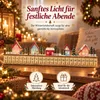 Adventskalender aus Holz 2026, befüllbarer Weihnachtsdorf Produktbild-Vorschau 4