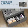 PawHut Hundenapfständer mit 2 Edelstahlnäpfen, Schublade, Produktbild-Vorschau 6
