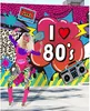 BIQIQI 80er Jahre Outfit Damen Set Retro Trainingsanzug Produktbild-Vorschau 4