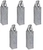 5x Flaschentasche aus Filz – Weintasche für 1L Flaschen und Produktbild-Vorschau 4