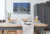 MuchoWow® Poster Ein winterlicher Tag unter blauem Himmel Produktbild-Vorschau 3